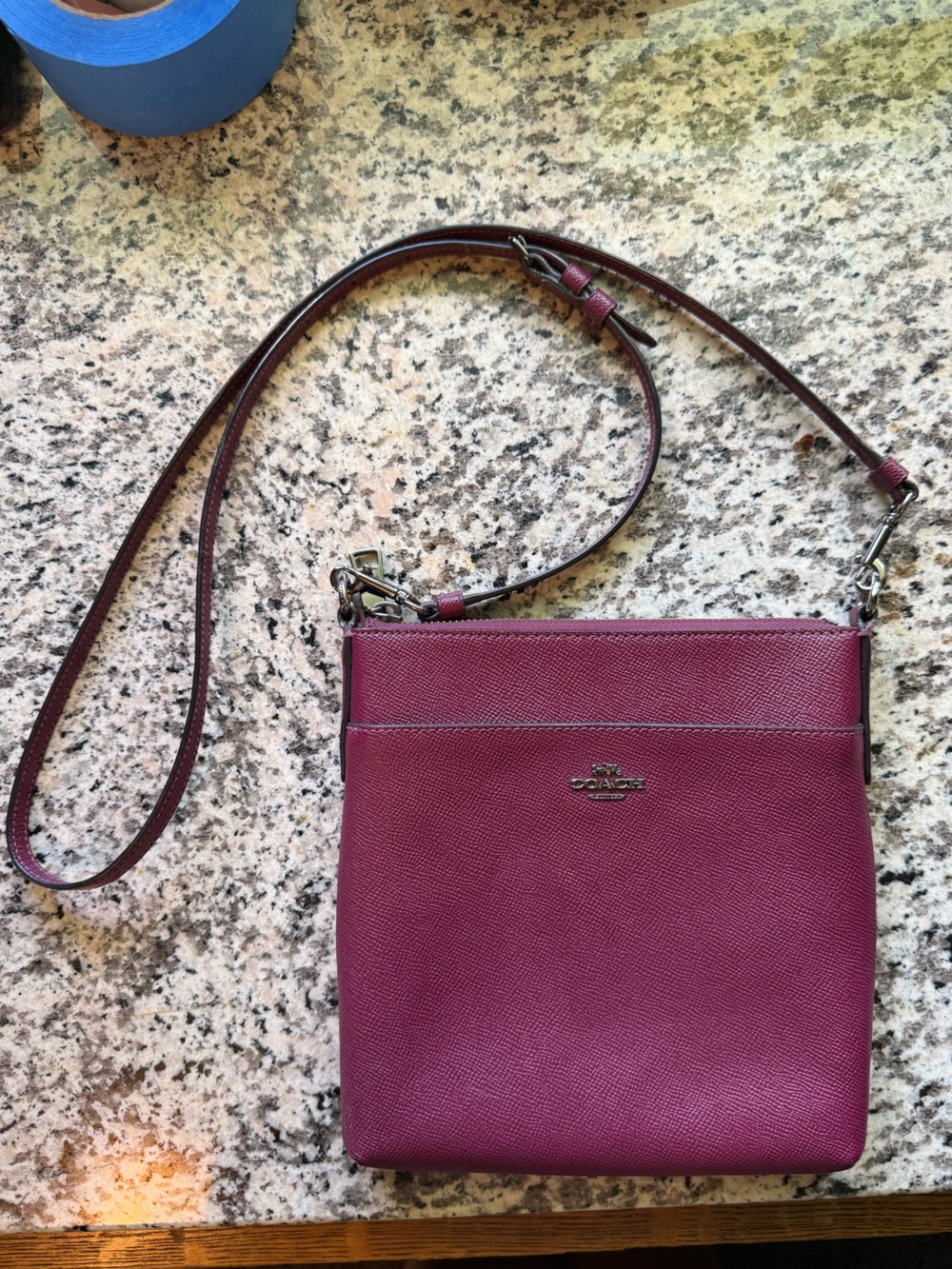 Coach Crossbody Bag - Plum